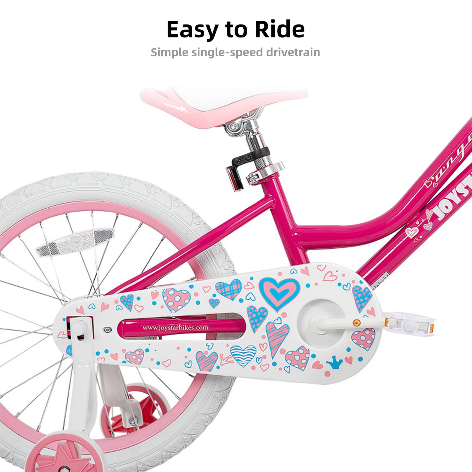 Easy to Ride  
Simple single-speed drivetrain  
Songe 5 U.  
JOYST  
www.joystarbikes.com