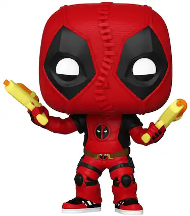 Front. Funko - FUNKO POP! Marvel: Deadpool 3 - Kidpool - COLLECTIBLES - Multicolor.