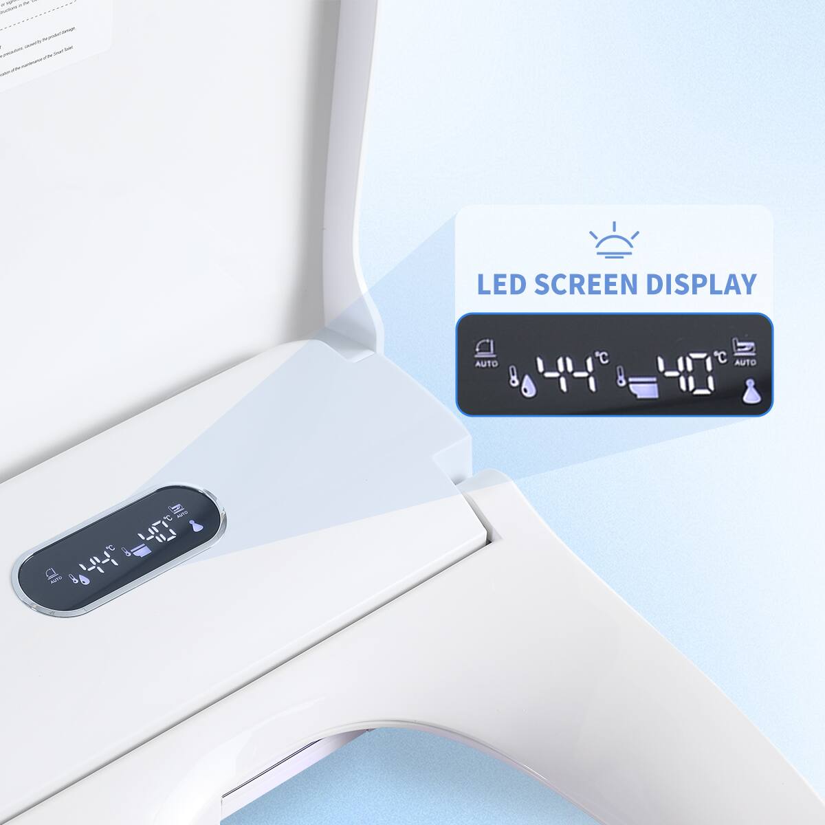 LED SCREEN DISPLAY

AUTO 44°C AUTO 47°C