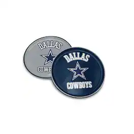Pegasus - Dallas Cowboys 8" Home & Away Round Two-Piece Serving Plate Set - Multicolor