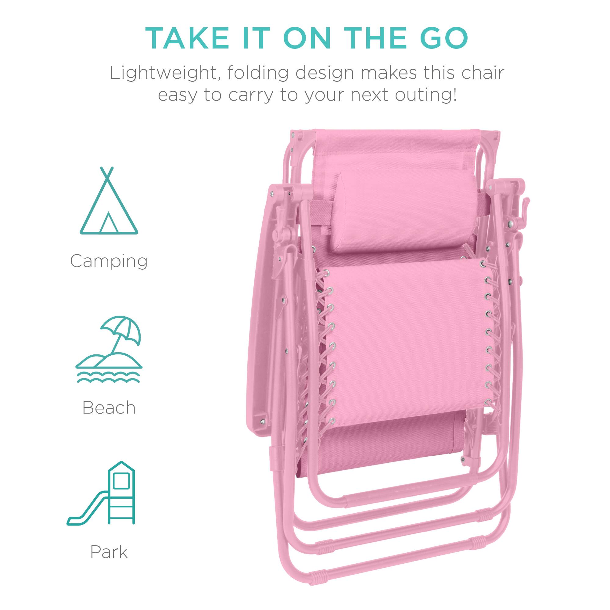 TAKE IT ON THE GO

Lightweight, folding design makes this chair easy to carry to your next outing!

Camping  
Beach  
Park