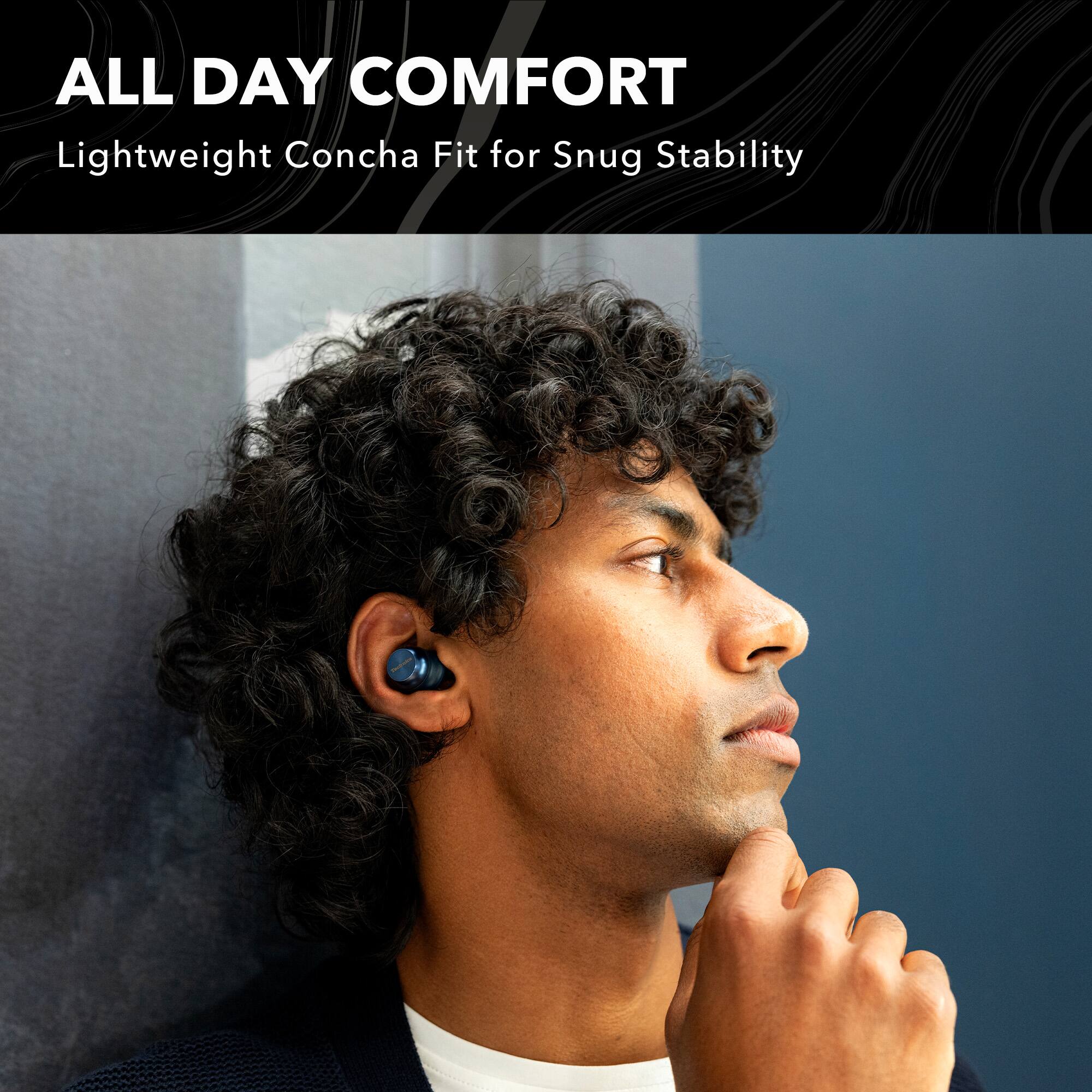 ALL DAY COMFORT  
Lightweight Concha Fit for Snug Stability