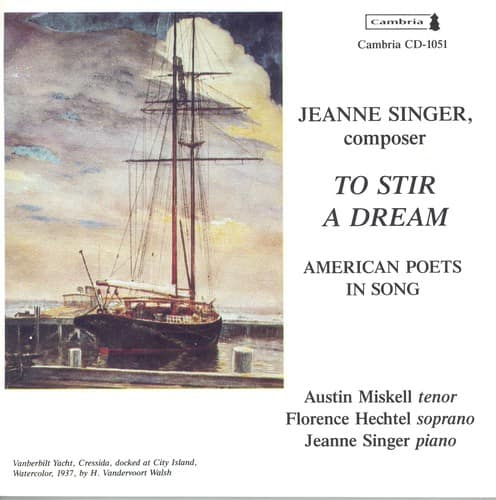 Miskell / Hecht - To Stir a Dream  - COMPACT DISCS