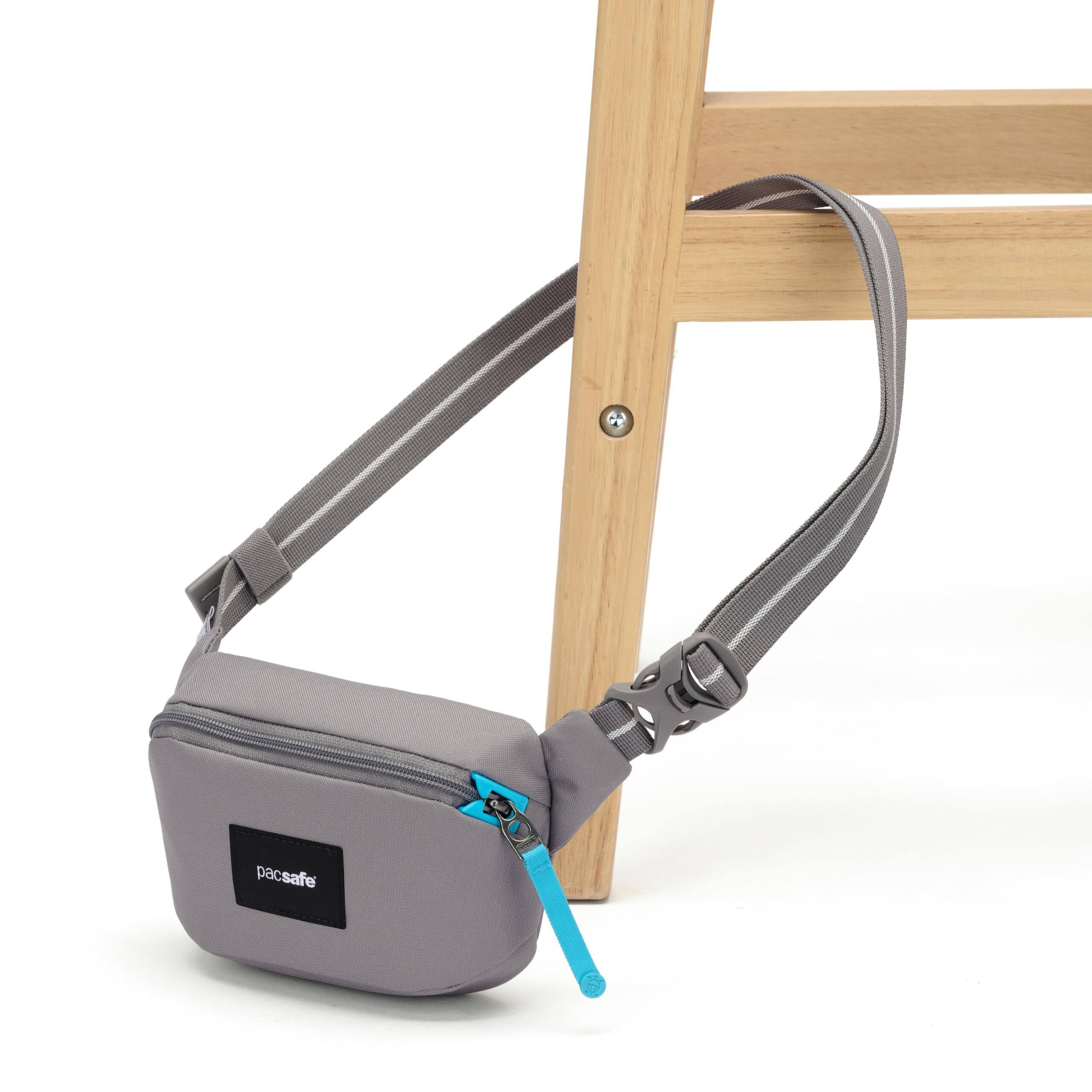 Angle. Pacsafe - GO Micro Sling - STONE.