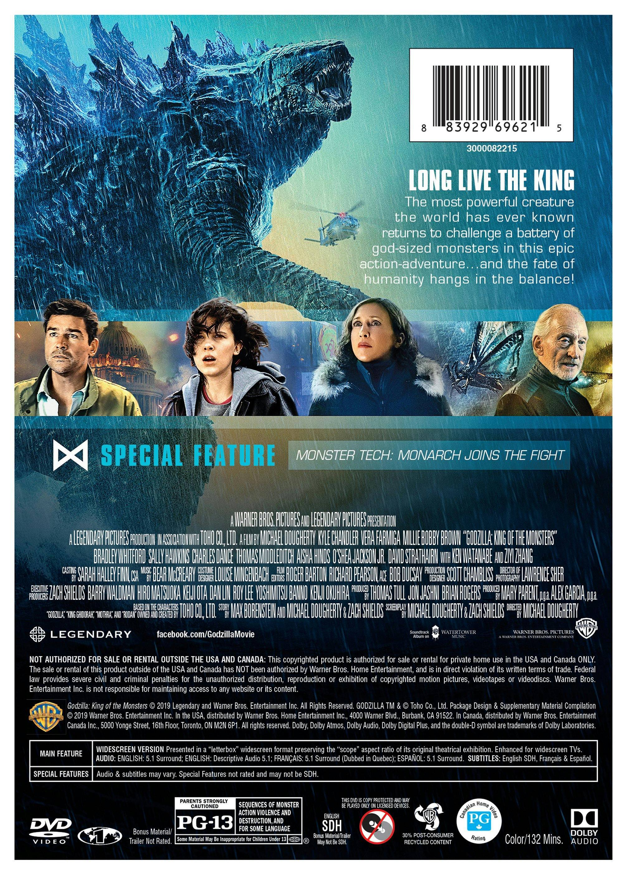 Angle. Godzilla - King of the Monsters [DVD].