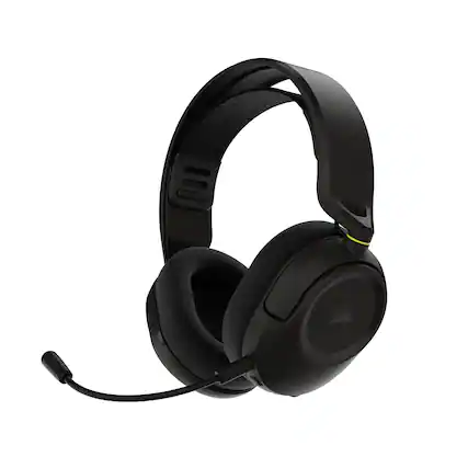 Front. CORSAIR - HS35 v3 Wireless Over-the-Ear Gaming Headset for PC,Xbox One,Xbox Series X|S,PS5,PS4, Nintendo Switch and Mobile - Carbon.