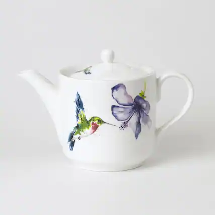 Front. Jiallo - Roy Kirkham ALICE SH. TEAPOT-HUMMINGBIRD - Multi Color.