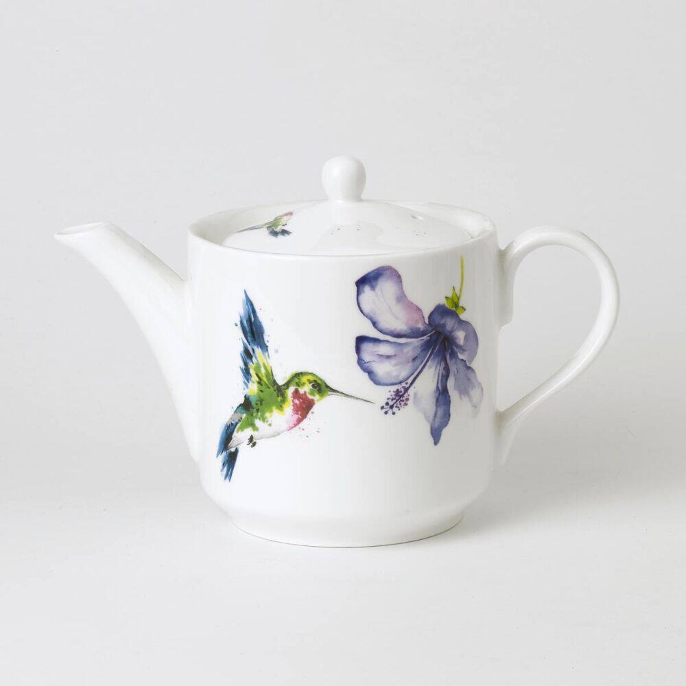 Front. Jiallo - Roy Kirkham ALICE SH. TEAPOT-HUMMINGBIRD - Multi Color.