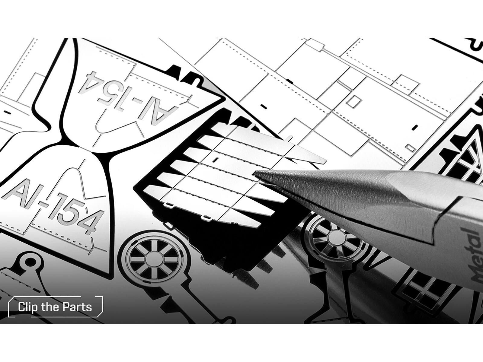 AI-154  
Clip the Parts  
Metal