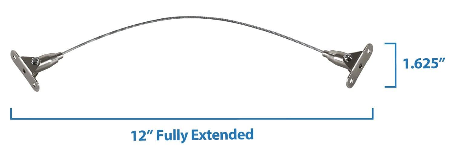 1.625" 12" Fully Extended