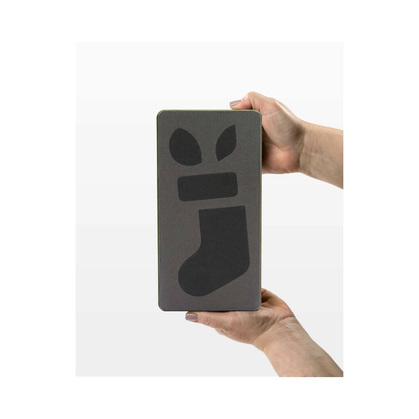 Angle. AccuQuilt - GO! Mini Stocking Die - Multicolor.