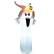 Alt View 18. Costway - 6FT Halloween Inflatable Blow Up Ghost w/ Pumpkin LED Lights Yard Decoration - White/Black.