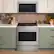 Back. KitchenAid - 30 in. Wide 5 burners 5.0 cu. ft. Smart Slide-in Gas Range with Convection Cooking Modes and 2-in-1 Burner - PrintShield Stainless Finish.