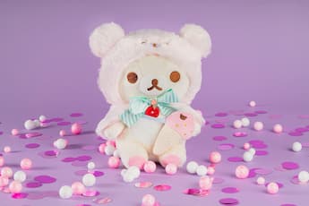 Rilakkuma Korilakkuma San X Original: Happy Ice Cream Series Plush Rilakkuma Korilakkuma San X Original: Happy Ice Cream Series Plush