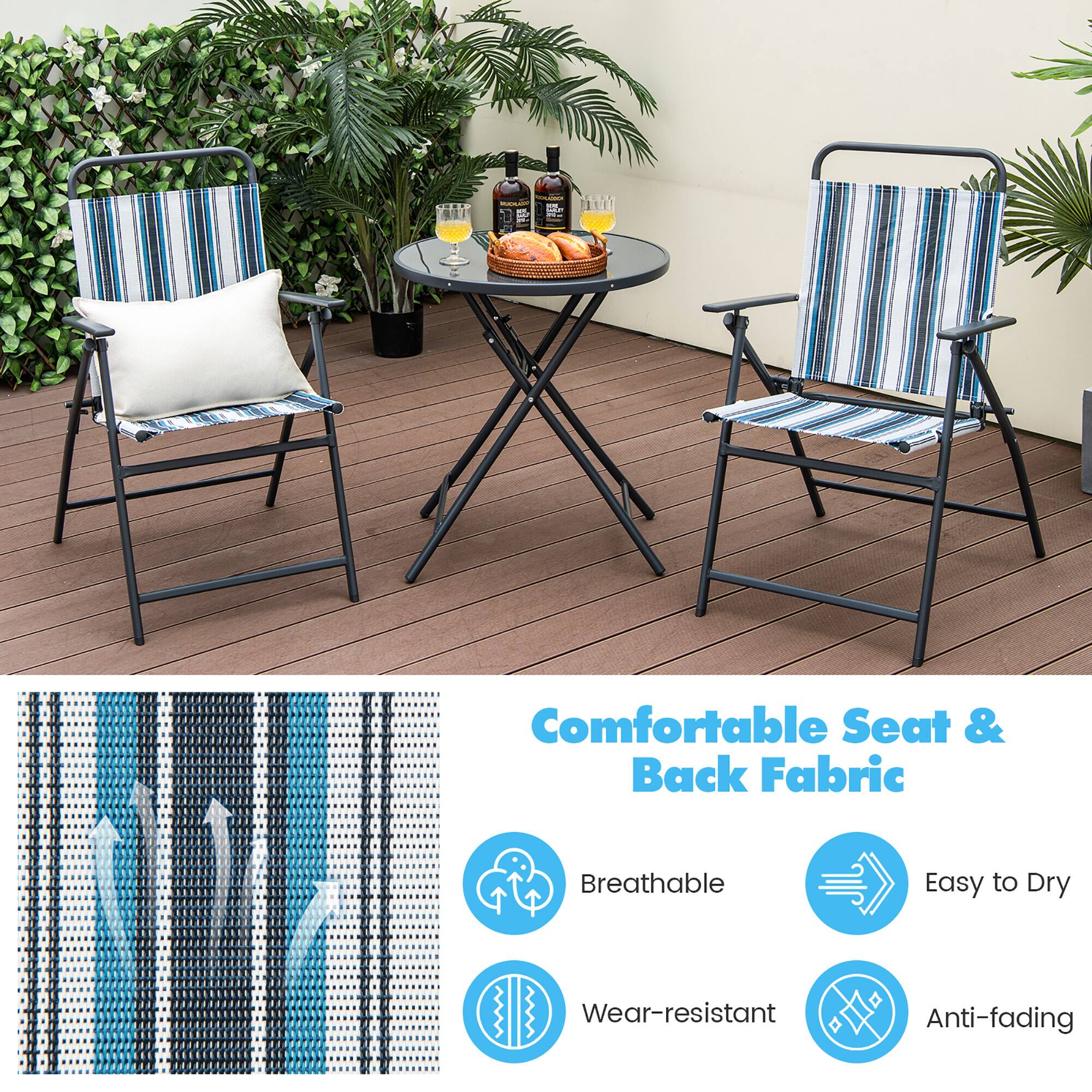 Comfortable Seat & Back Fabric

- Breathable
- Easy to Dry
- Wear-resistant
- Anti-fading