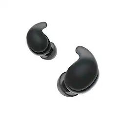 Sony - LinkBuds Fit True Wireless Noise Canceling Earbuds - Black - Front_Zoom