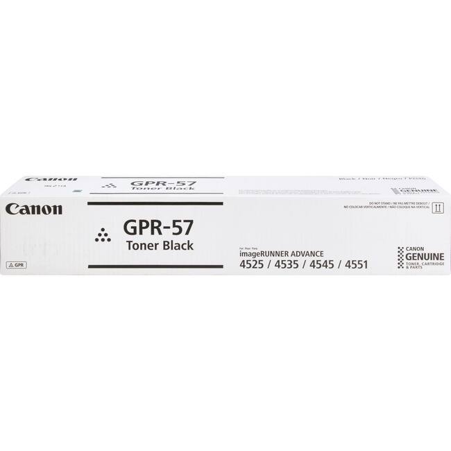 Canon GPR-57 Toner Black  
Canon imageRUNNER ADVANCE 4525 / 4535 / 4545 / 4551  
Canon Genuine Toner Cartridge & Parts