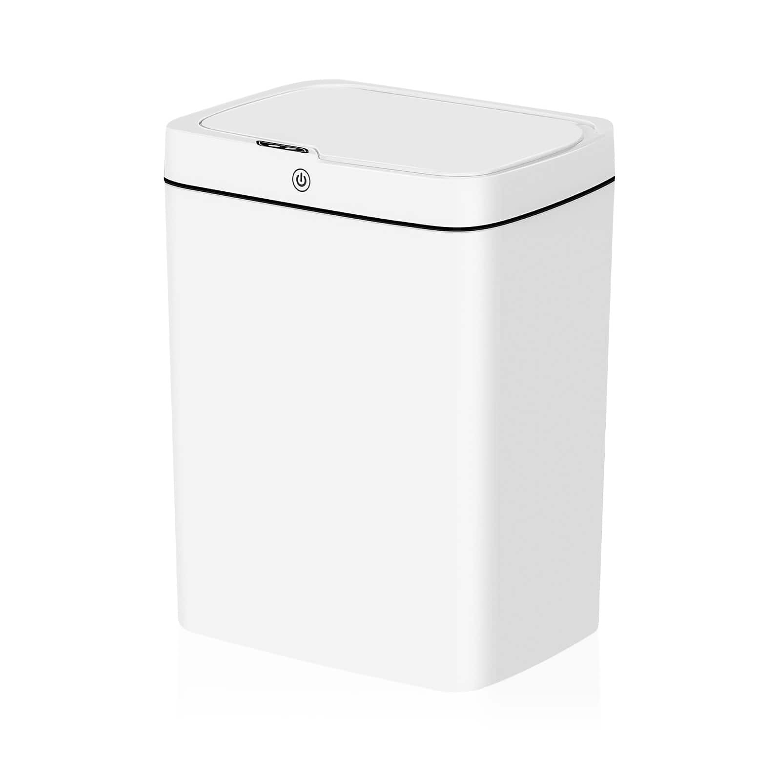 Oumilen - 14L Touchless Sensor Trash Can with Automatic Lid