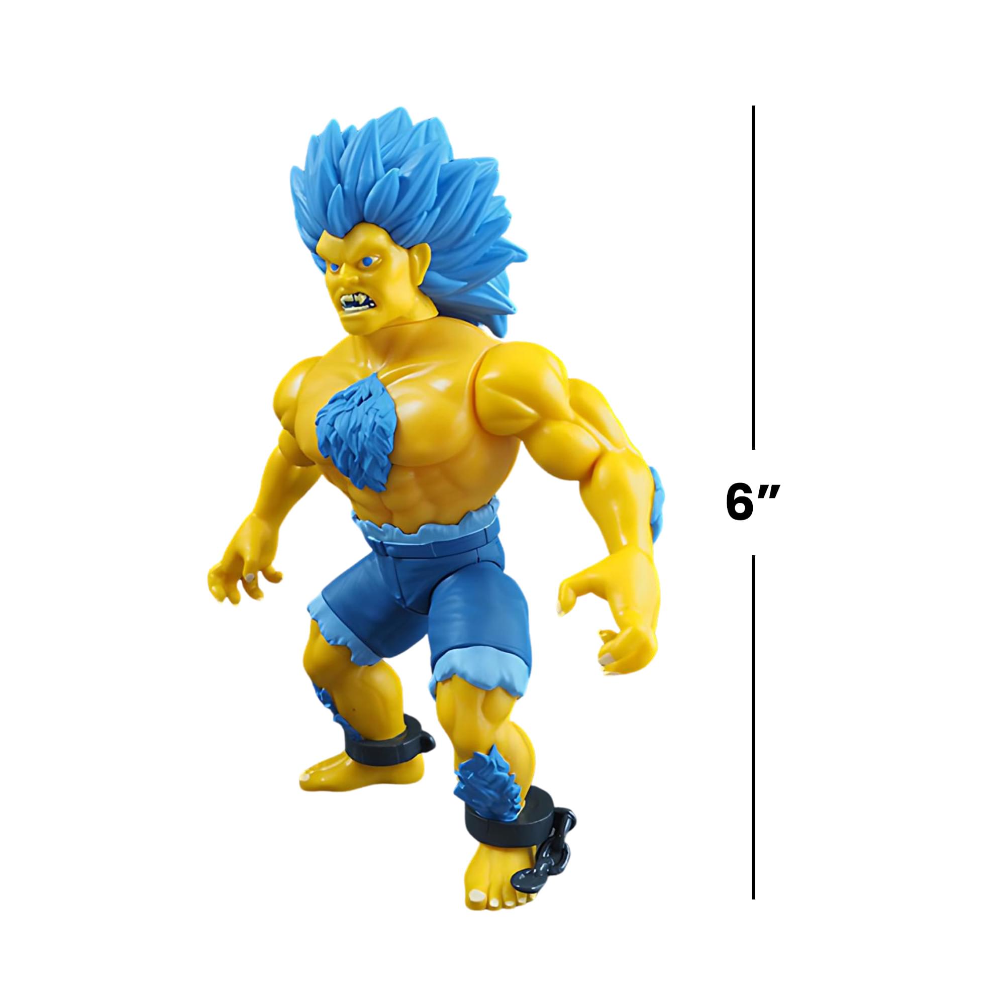 Alt View 4. Funko - Savage World Street Fighter Funko Vinyl Figure | Blanka Yellow (Chase Figure) - Yellow.