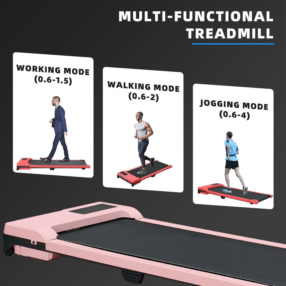 MULTI-FUNCTIONAL TREADMILL

WORKING MODE (0.6-1.5)

WALKING MODE (0.6-2)

JOGGING MODE (0.6-4)