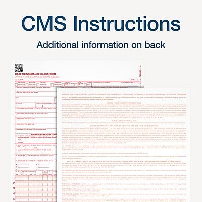 CMS Instructions  
Additional information on back  

HEALTH INSURANCE CLAIM FORM  
CMS-1500 (02-12)