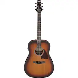 Ibanez - Advanced Acoustic AAD54E Acoustic Electric Guitar, Mahogany Sunburst