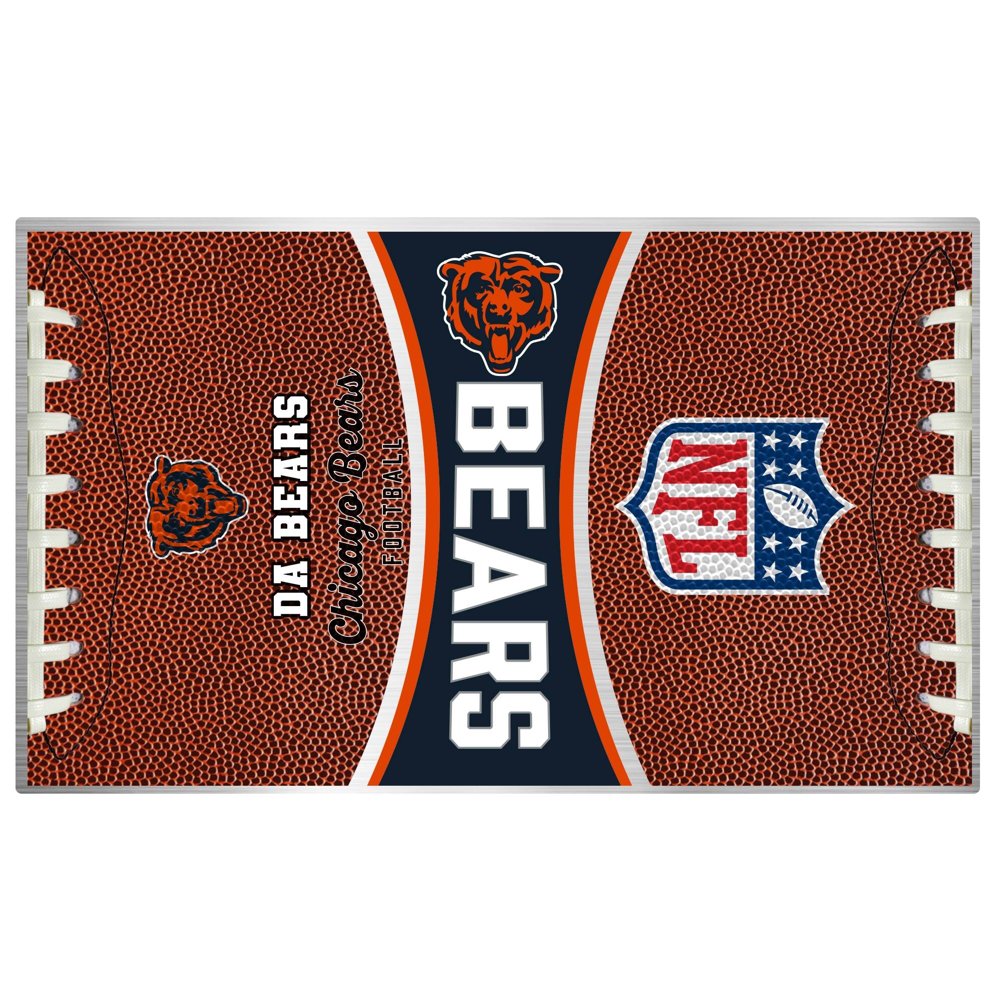 BEARS  
Bears FOOTBALL  
Chicago Bears  
FOOTBALL  
DIA BEARS  
100 YEARS  
NFL