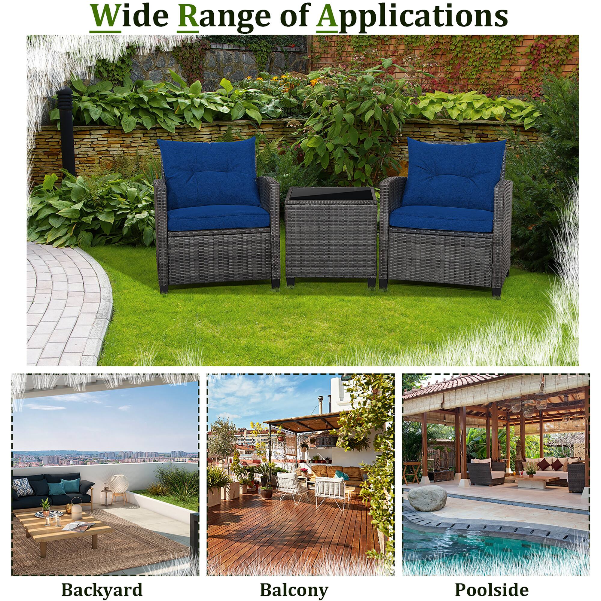 Wide Range of Applications
Backyard
Balcony
Poolside