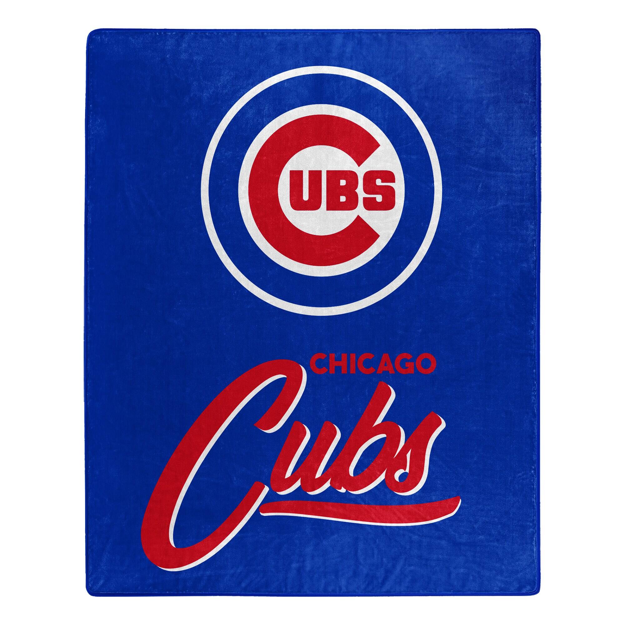 Photos - Duvet Northwest - Chicago Cubs 50" x 60" Signature Raschel Plush Throw Blanket - Multicolor 5207364
