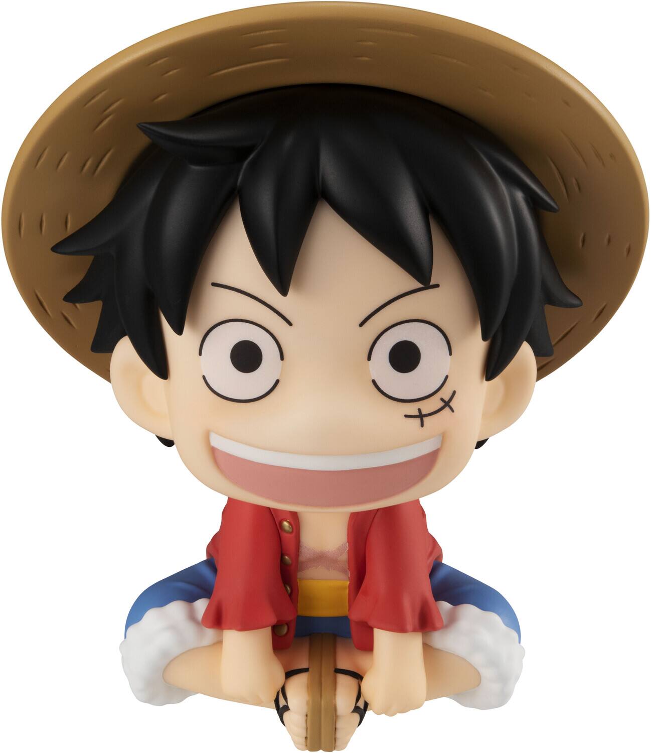 Alt View 1. Bandai - Megahouse One Piece Monkey D Luffy Lookup figure   - COLLECTIBLES - Multicolor.