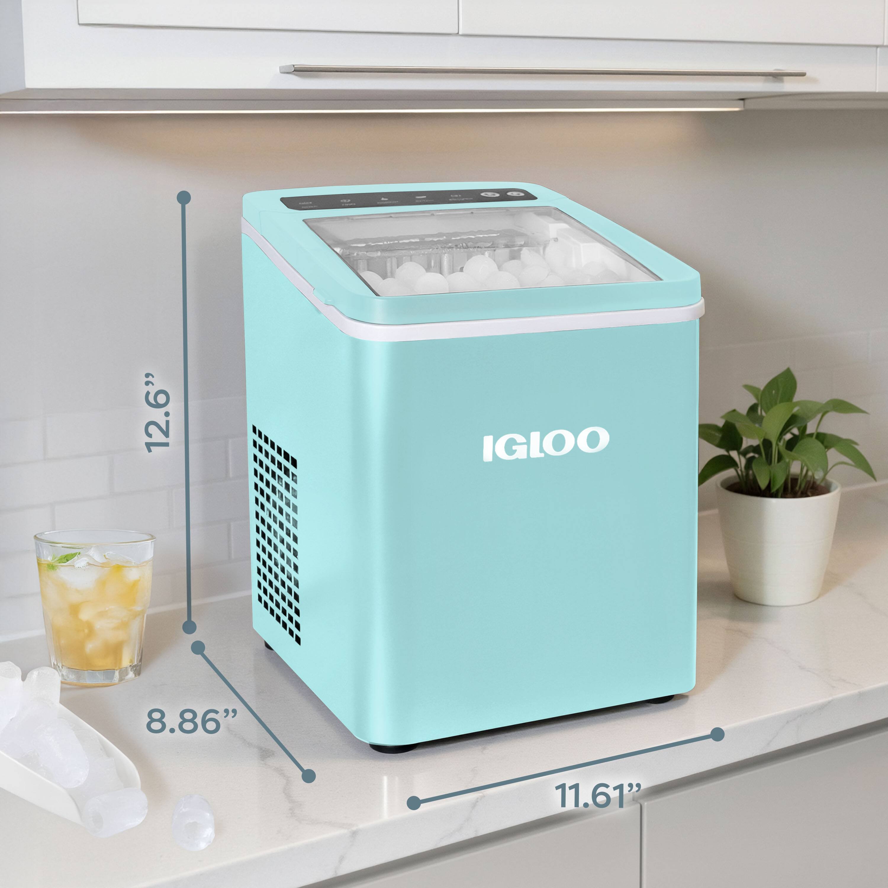 12.6" IGLOO 8.86" 11.61"