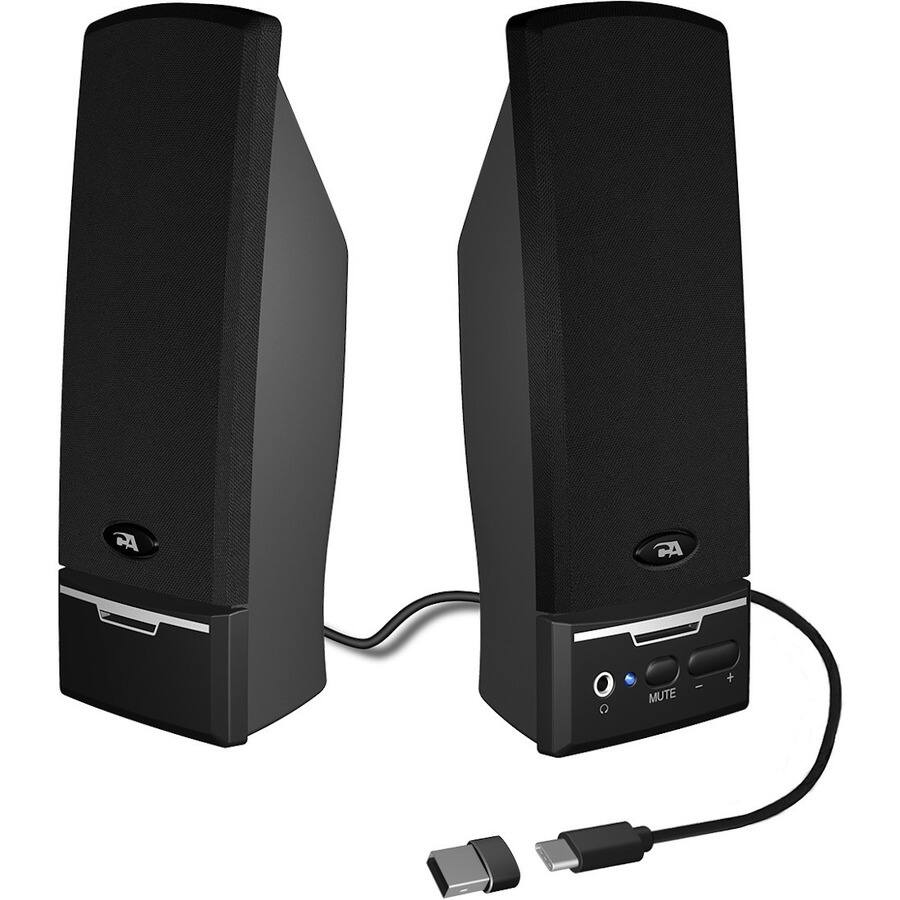 Alt View 3. Cyber Acoustics - Cyber Acoustics CA-2014USB 2.0 Speaker System - USB - Unknown.