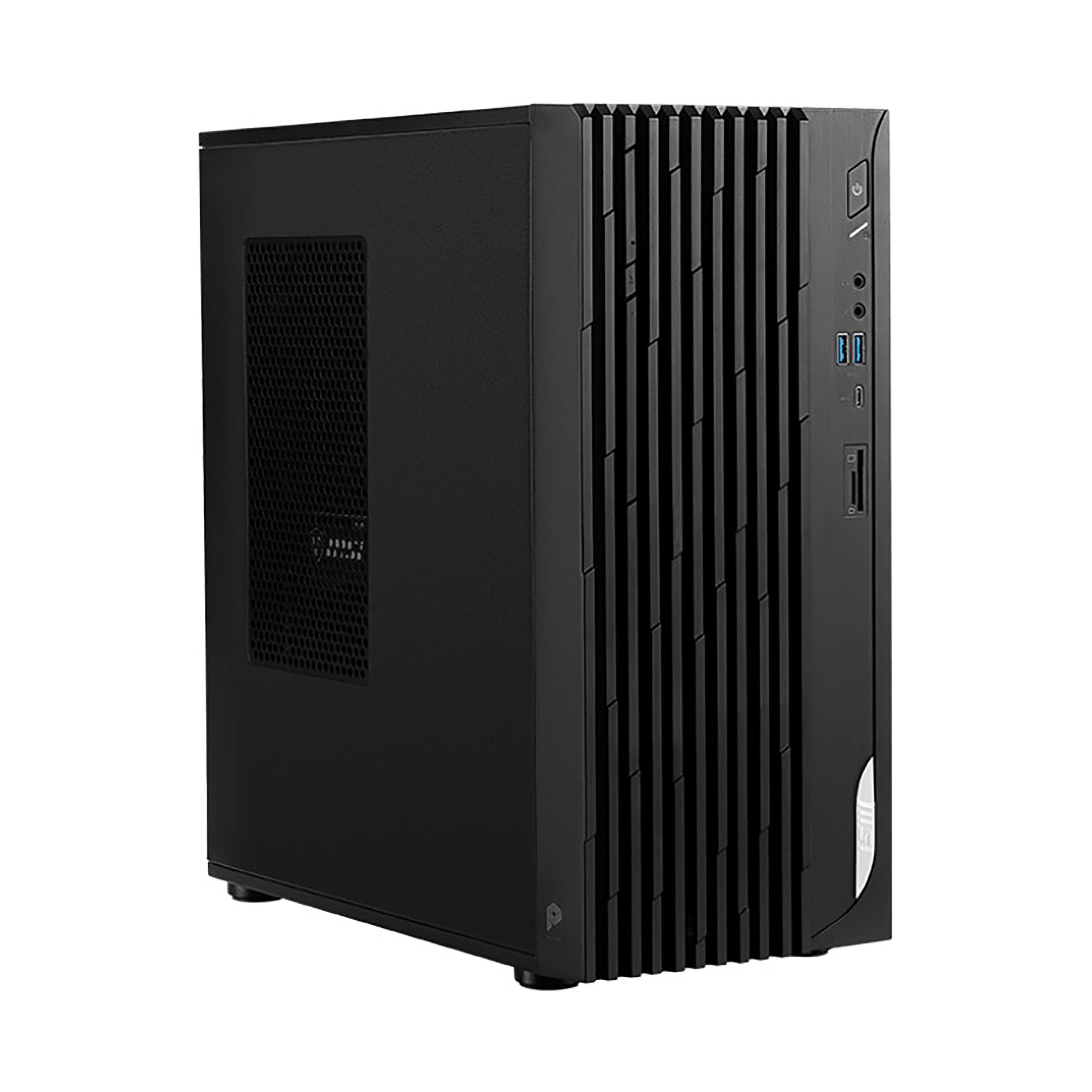 Angle. MSI - Pro DP180 Desktop - Intel Core i7-13700F - 32GB Memory - NVIDIA GeForce RTX 4060 VENTUS 2X with 8G - 2TB SSD - Black.