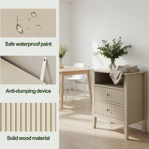 Safe waterproof paint  
Anti-dumping device  
Solid wood material