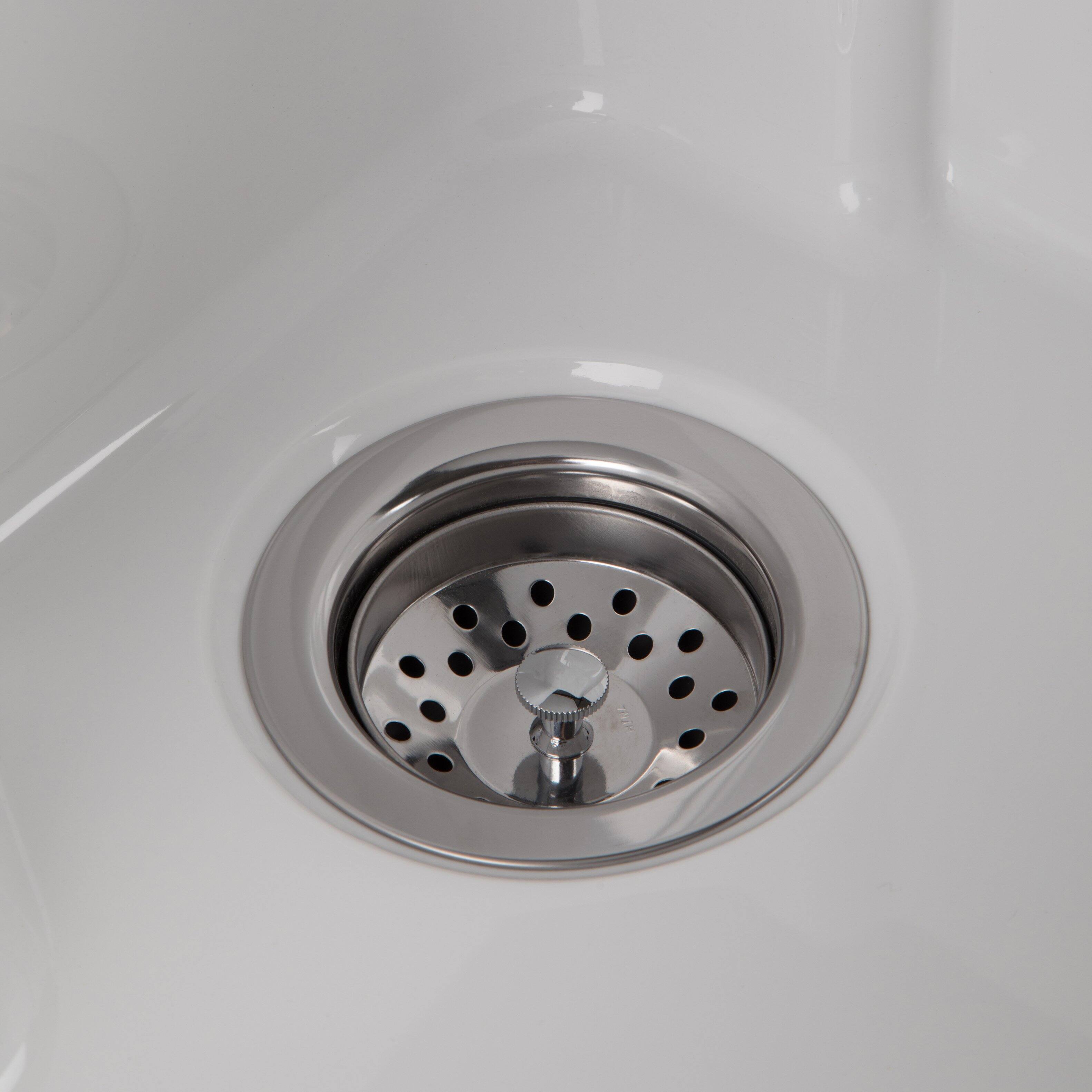 Alt View 1. Simpli Home - Maile  All-in-One 28-inch Utility Sink & Cabinet - Pure White.