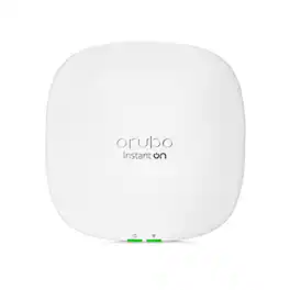 HPE Aruba - HPE Networking Instant On AP25 Dual Band 802.11ax 5.30 Gbit/s Wireless Access Point - Indoor (r9b32a) - White