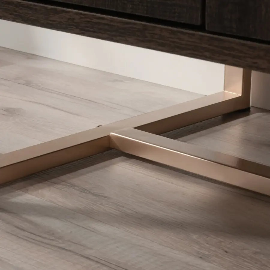 Alt View 15. Sauder - Walter Heights Storage Cabinet - Blade Walnut.