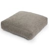 Front. Jaxx - Jaxx Brio Large Décor Floor Pillow/Meditation Yoga Cushion, Shearling Faux Lamb, Smoke - Smoke.