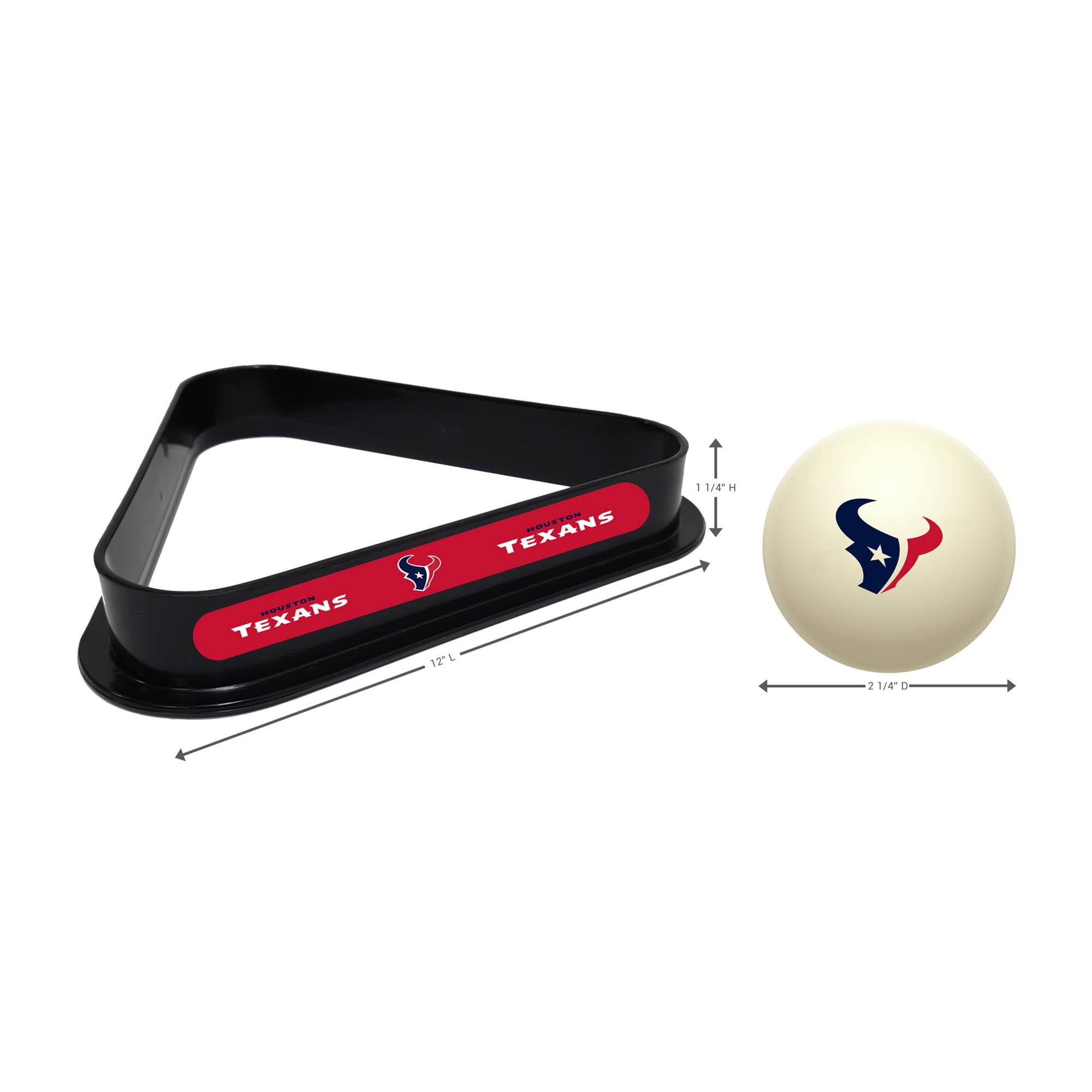 TEXANS  
TEXANS  
12" L  
11 1/4" H  
2 1/4" D