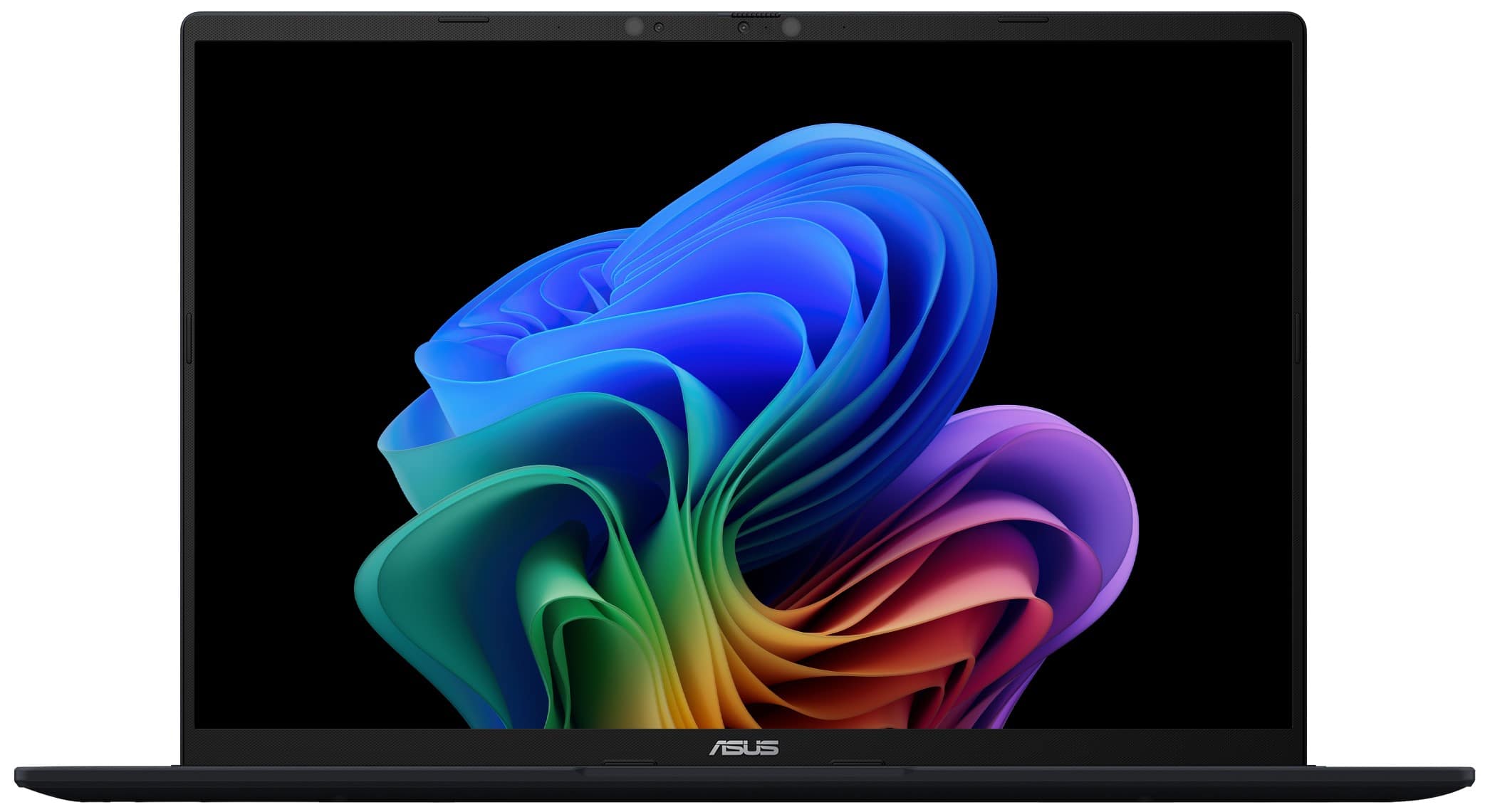 ASUS - Vivobook 16 16" FHD+ Laptop - Copilot+ PC - Snapdragon X with 16GB Memory - 512GB SSD - Quiet Blue - Front_Zoom