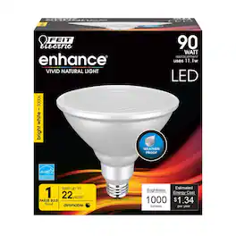FEIT ELECTRIC - PAR38 E26 (Medium) LED Bulb Bright White 90 Watt Equivalence 1 pk