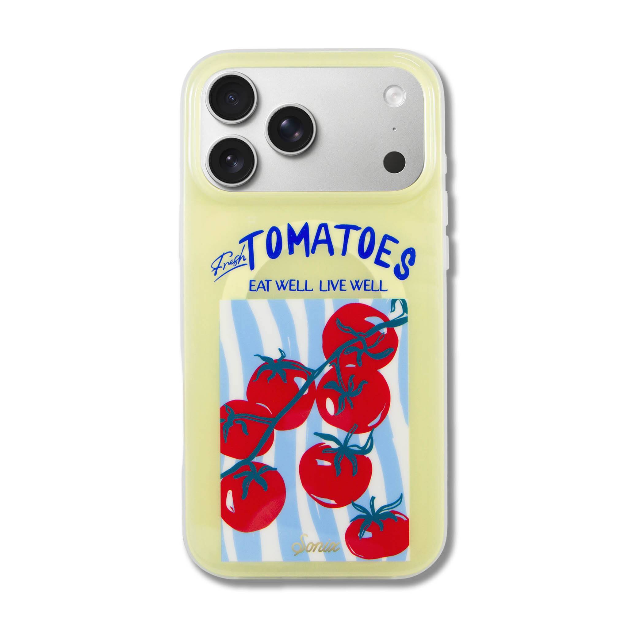 Fresh TOMATOES  
EAT WELL LIVE WELL  
Sonia