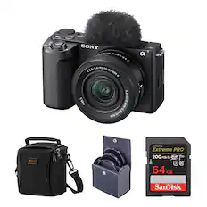 P N2 SONY f 2-24 2/05-5C3 E3.5-5.6/PZ 16-50 OSS II I 5 $40 025m/082t-03m/0.51 SUNGOR SanDisk Extreme PRO 200 MB/s V30 I 0 64 GB SanDisk