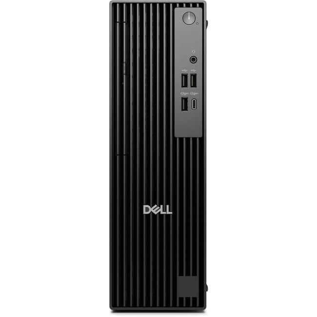 Dell - Pro Slim QCS1250 Desktop Computer - Intel Core Ultra 7 265 - 16 GB - 512 GB SSD - Slim PC - Standard Intel - Black