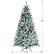 The image shows a Christmas tree with a height of 6 feet and a width of 3.4 feet.