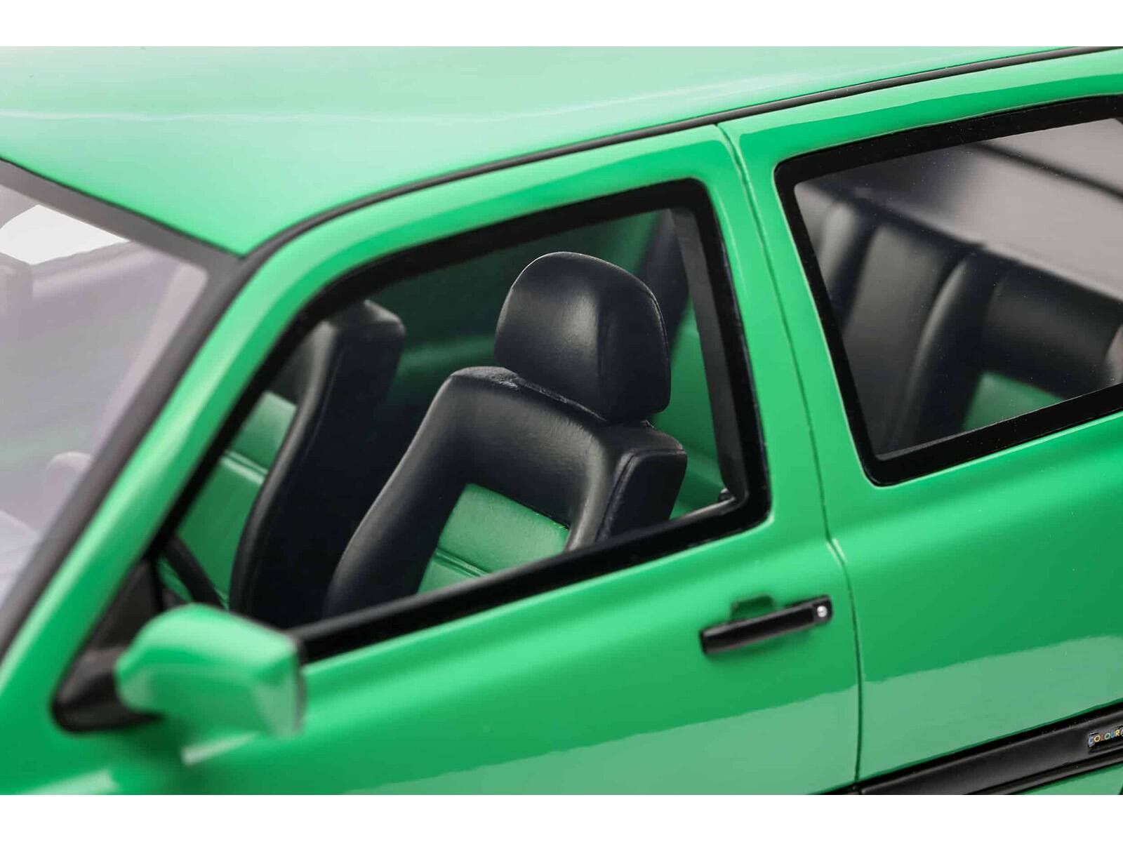 Alt View 2. Otto Mobile - 1995 Volkswagen Golf III GTI Salsa Green 1/18 Model Car by Otto Mobile.