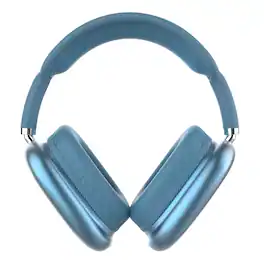 iQ Sound - Bluetooth Over-Ear High-Performance Headphones IQ-170BT, Mic, FM Radio, 3.5mm Aux, 6-Hour Play Time - Blue