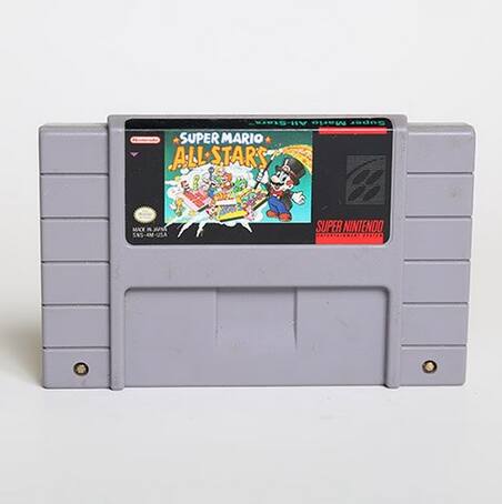 Refurbished Excellent - Super Mario All-Stars - Nintendo SNES Game - Super Nintendo Entertainment System (SNES)