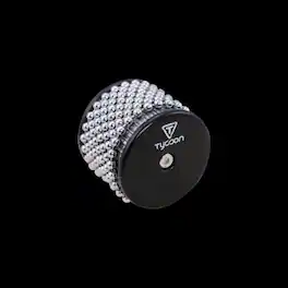 Tycoon Percussion - Cajon Basa Bass Attachment, 7.5 cm Diameter, Velcro or Adhesive Mounting, Universal Cajon Fit