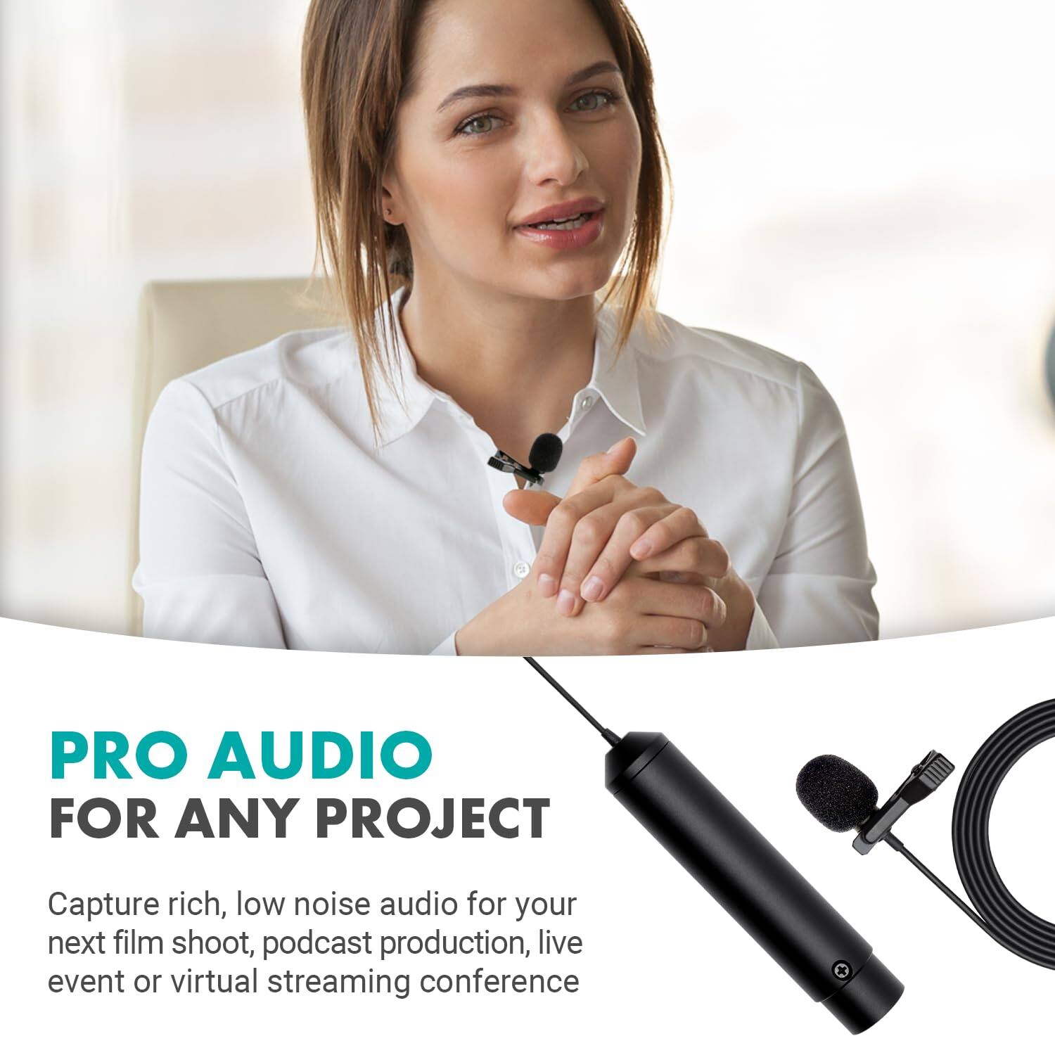 PRO AUDIO FOR ANY PROJECT

Capture rich, low noise audio for your next film shoot, podcast production, live event or virtual streaming conference